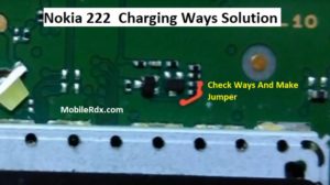 Nokia 222 RM 1136 Charging Ways Solution Not Charging Problem Jumper 300x168