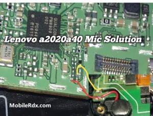 Repair Lenovo Vibe c A2020a40 Mic Problem Mic Jumper Ways 300x229