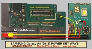 Samsung Galaxy A8 A810S Power Key Ways On Offf Button Jumper 300x162