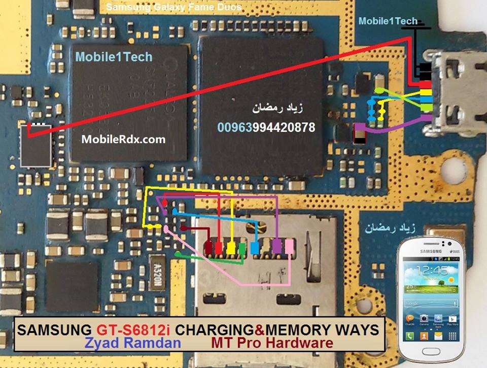 Samsung S6812i Charging Problem Ways USB Jumper Samsung S6812i Charging Problem Ways USB Jumper
