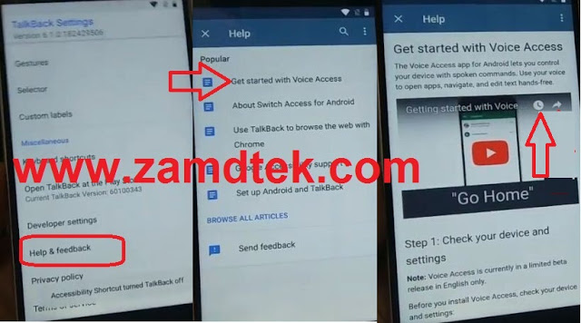 Nokia 8 FRP bypass Tap to get access to youtube