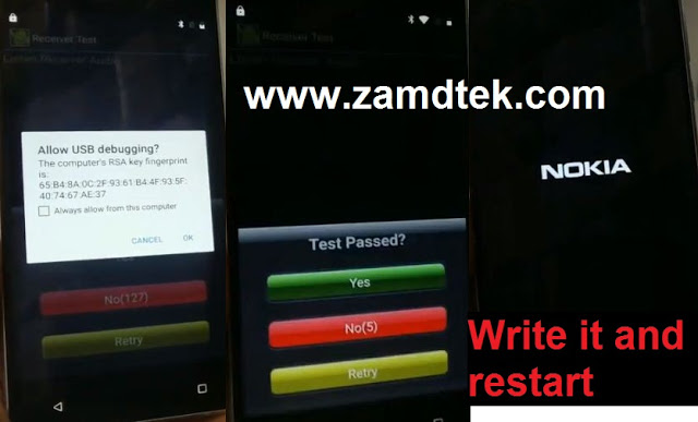 Nokia 8 FRP bypass write FRP file and restarts