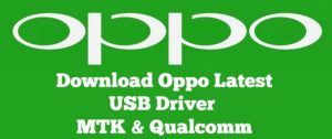Oppo Latest USB Driver MTK Qualcomm 300x126
