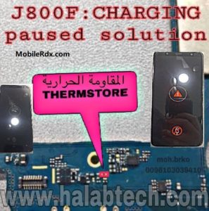 Samsung Galaxy J8 J800F Charging Paused Problem Solution 297x300