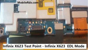 Infinix X623 Test Point Infinix X623 EDL Mode PINOUT 300x170