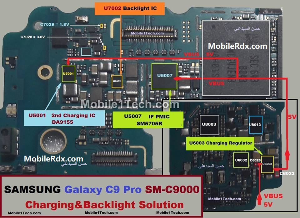 Samsung Galaxy C9 C9000 Charging Problem Solution Charging Ways