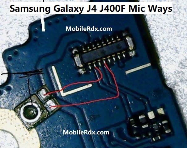 Samsung Galaxy J4 J400F Mic Ways Mic Jumper Solution