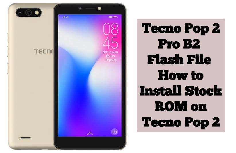 Tecno Pop 2 Pro B2 Flash File