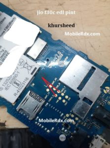 How To Boot LYF Jio F30c Into EDL 9008 Jio F30c Test Point 223x300