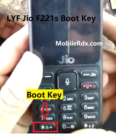 LYF Jio F221s Boot Key LYF Jio F221s Boot Key