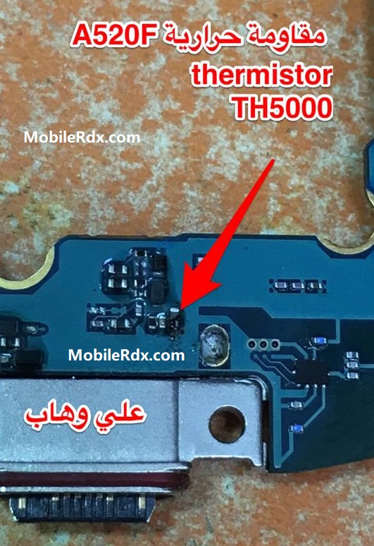 Repair Samsung A520F Charging Paused Battery Temperature Too Low