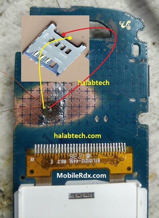 Samsung E1205Y Sim Ways Insert Sim Card Prolem Solution