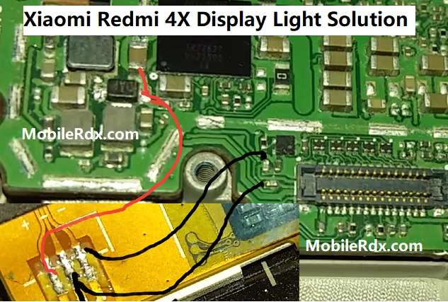 Xiaomi Mi 4x Mi 4 Display Light Solution Backlight Ways