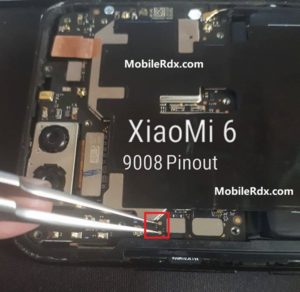 Xiaomi Mi 6 Test Points Xiaomi Mi 6 EDL Mode PINOUT 300x292