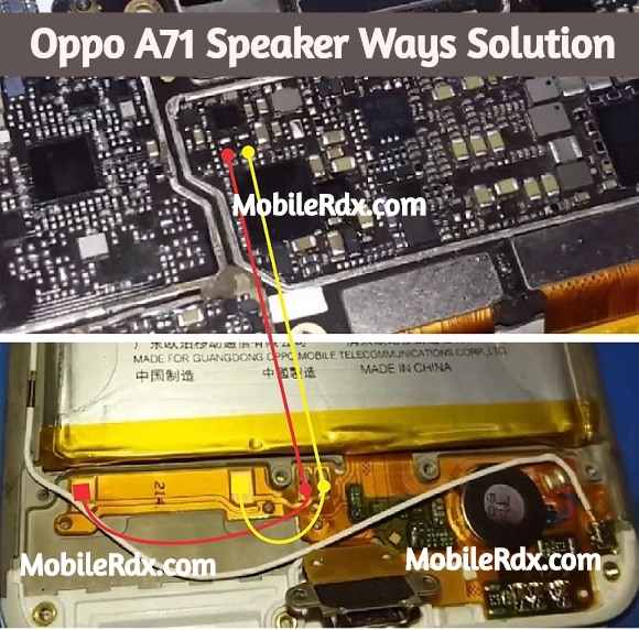 Oppo A71 Speaker Ways Ringer Problem Jumper Solution