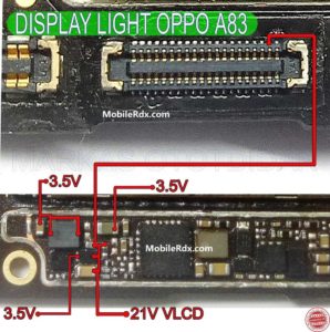 Oppo A83 Display Light Solution Backlight Ways 1 298x300