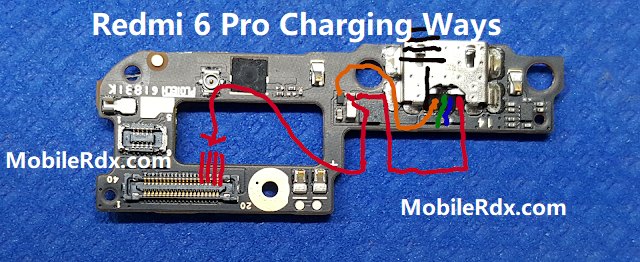Redmi 6 Pro Charging Ways