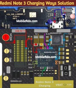 Redmi Note 3 Charging Ways USB Problem Jumper Solution 261x300