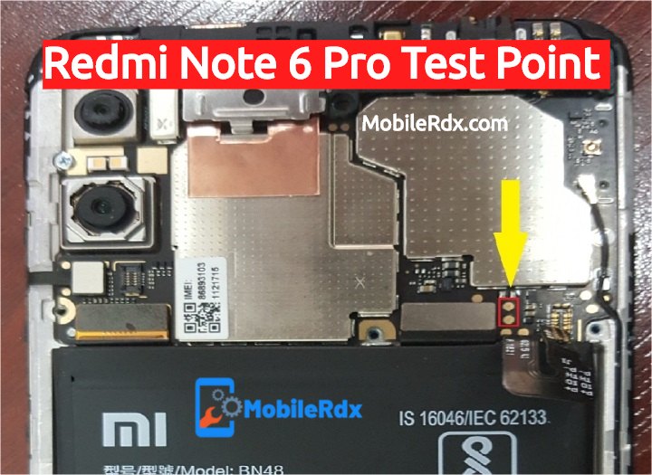Redmi Note 6 Pro Test Point