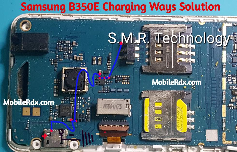 Samsung B350E Charging Ways Charging Problem Jumper Solution Samsung B350E Charging Ways Charging Problem Jumper Solution