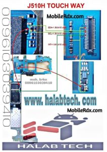 Samsung Galaxy J5 J510H Touch Screen Ways Problem Jumper Solution 212x300