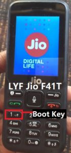 LYF Jio F41T Boot key 140x300