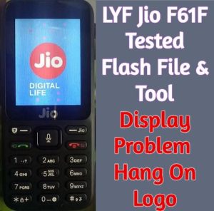 LYF Jio F61F Tested Flash File Tool   Display Problem   Hang On Logo 300x296