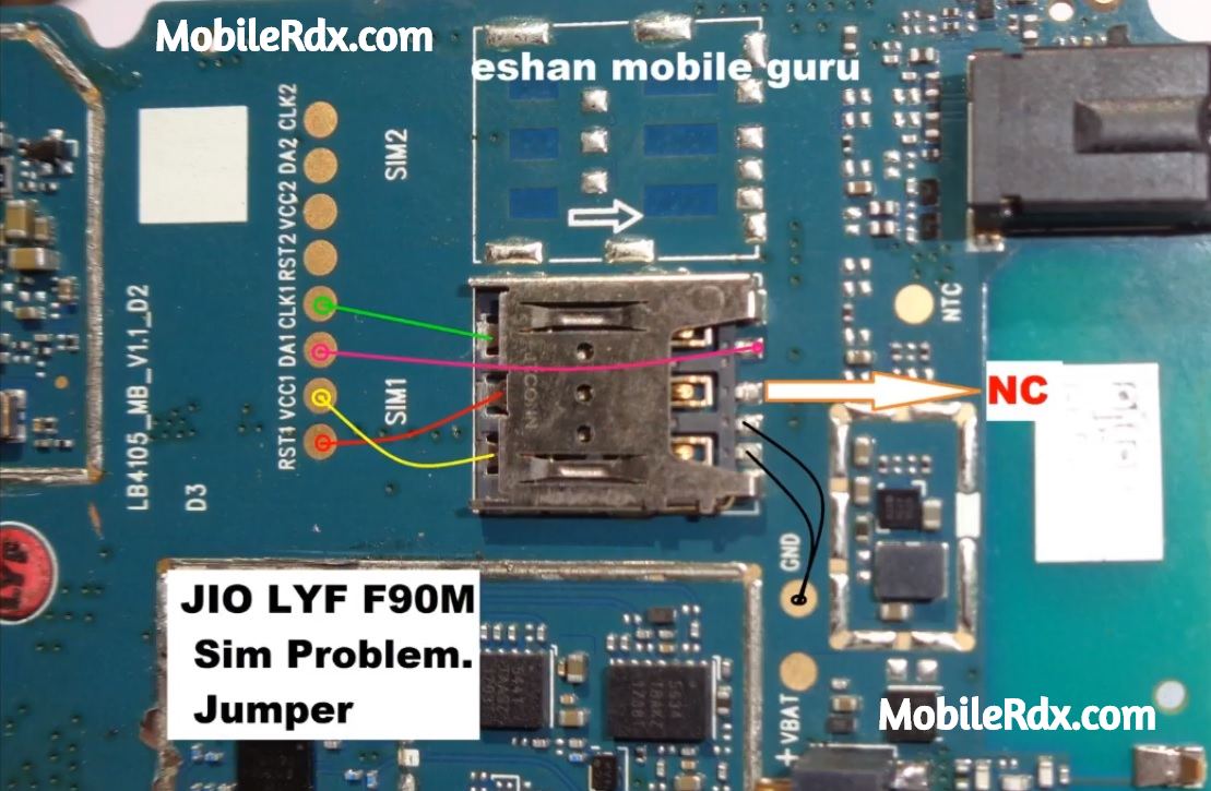 LYF Jio F90M Sim Card Ways Sim Not Working Problem Solution