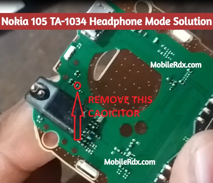 Nokia 105 TA 1034 Headphone Mode Solution Handsfree Symbol Problem