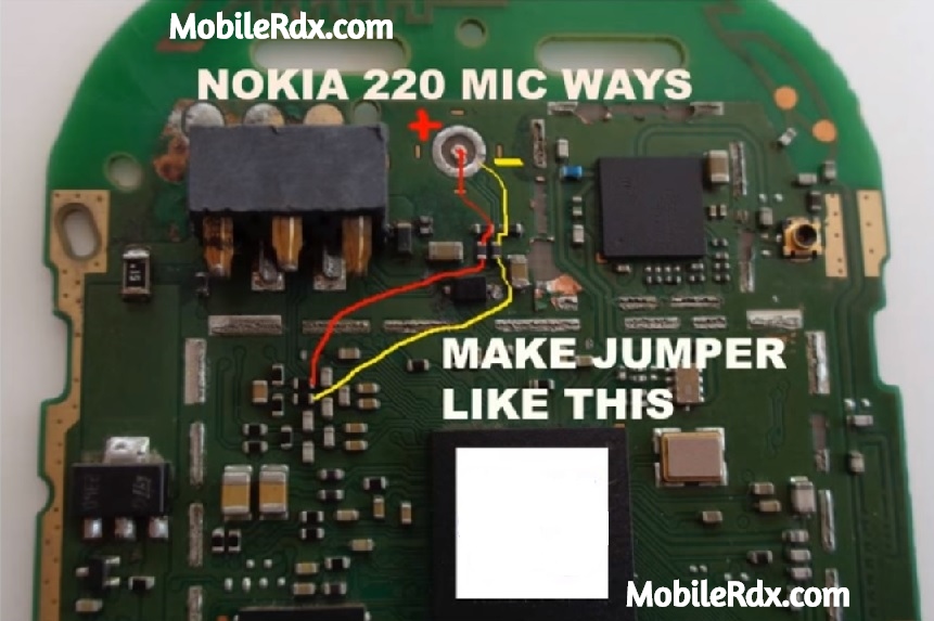 Nokia 220 Mic Ways Mic Jumper Solution