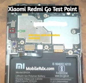 Xiaomi Redmi Go Test Point For Flashing Bypass FRP Lock 300x289