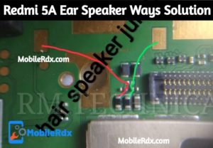 Redmi 5A Ear Speaker Ways Earpiece Problem Jumper Solution 300x208