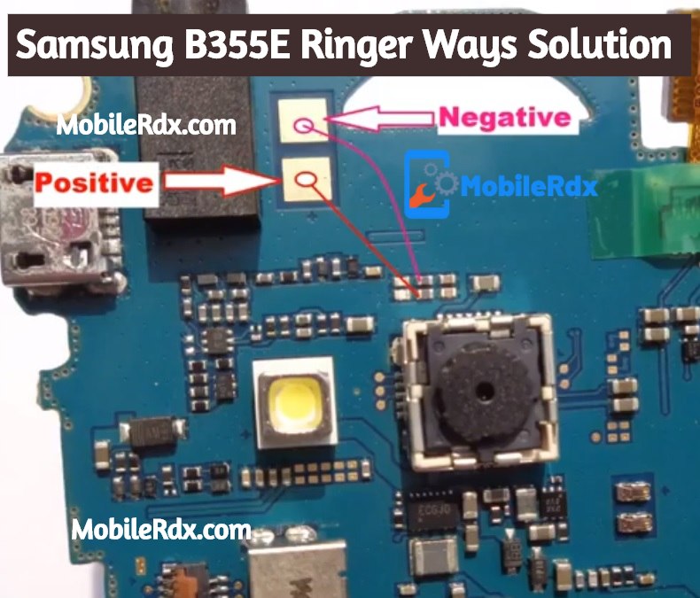 Samsung B355E Ringer Ways Speaker Jumper Solution