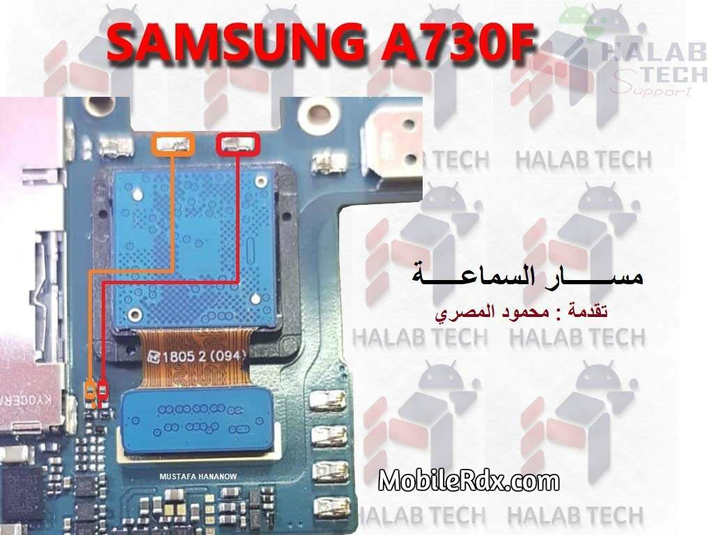Samsung Galaxy A8 A730F Ear Speaker Ways Earpiece Jumper Solution Samsung Galaxy A8 A730F Ear Speaker Ways Earpiece Jumper Solution