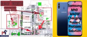 Samsung Galaxy M40 M405F Charging Paused Problem Solution 300x128