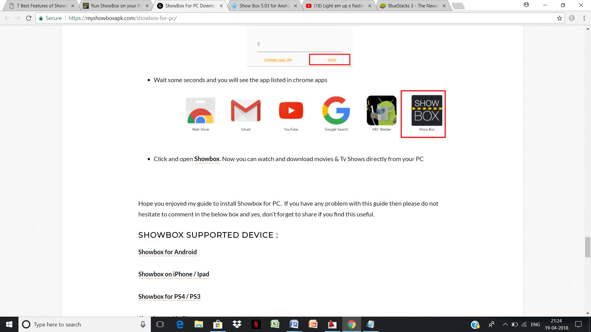 How to Download and Install ShowBox APK for PC