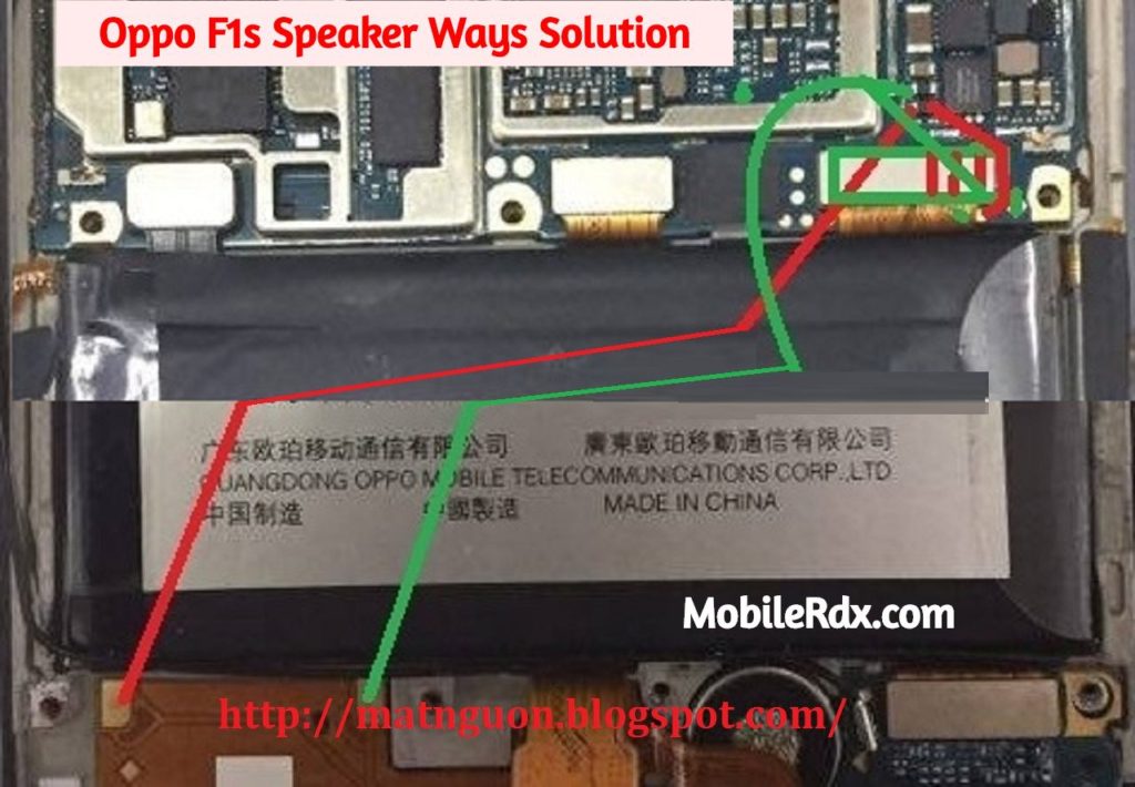 Oppo F1s Speaker Ways Ringer Problem Jumper Solution