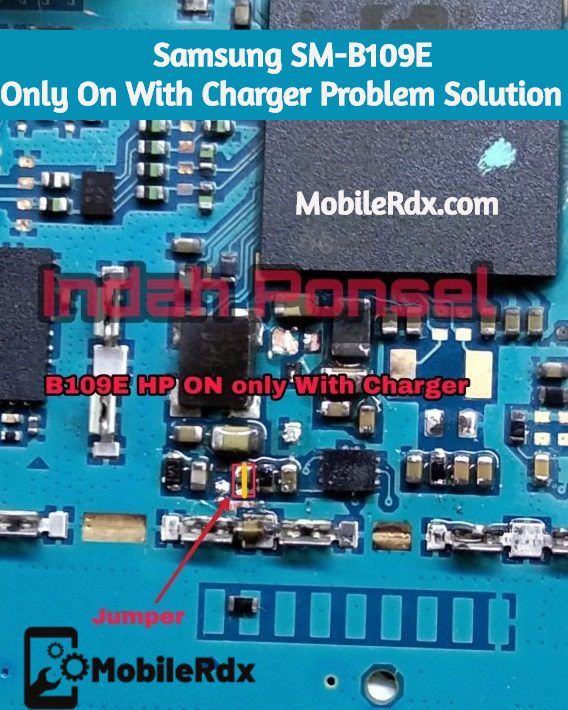 Samsung SM B109E Only On With Charger Problem Repair Solution