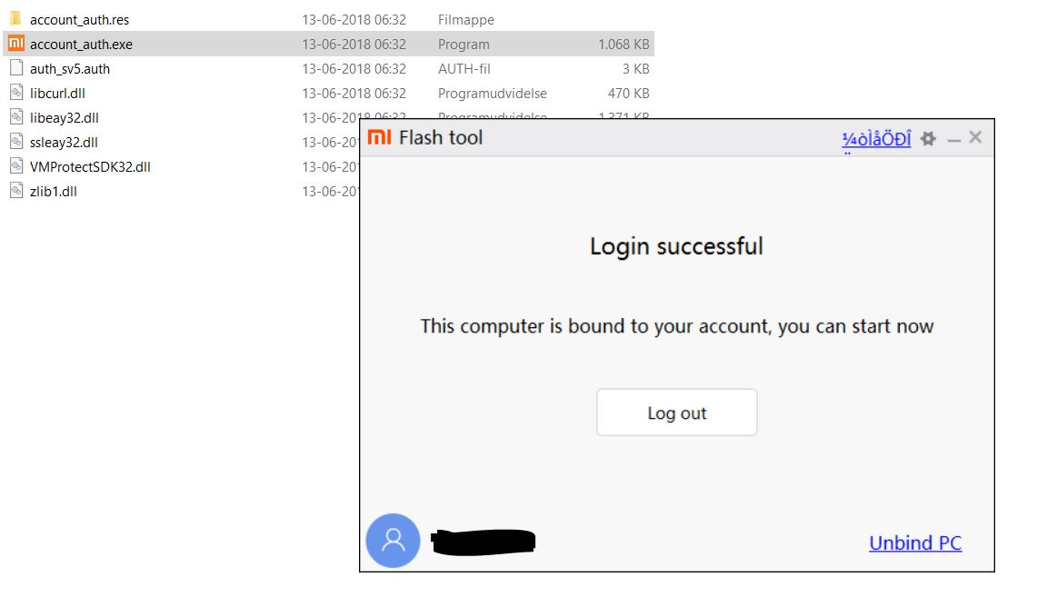 Mi auth login Mi auth login