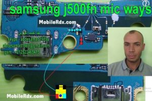 Samsung Galaxy J5 J500F Mic Ways Mic Problem Jumper Solution 300x199