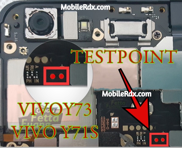 Vivo Y73 And Vivo Y71S Test Points EDL Mode PINOUT