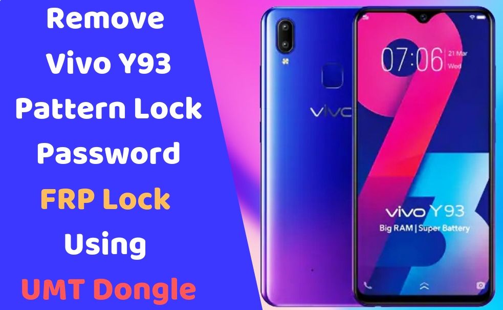 Vivo Y93 Pattern Lock Password FRP Lock Remove