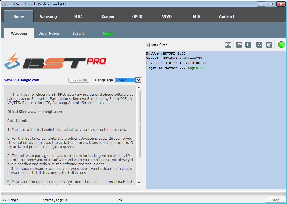 BSTPRO 4.00 Setup