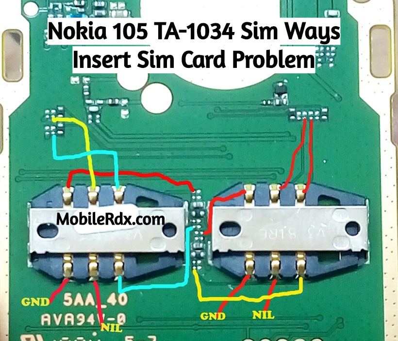 Nokia 105 TA 1034 Sim Ways Insert Sim Card Problem Solution