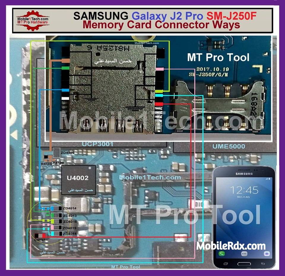 Samsung Galaxy J2 Pro J250f Memory Card Problem Repair Solution