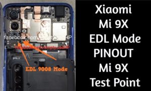 Xiaomi Mi 9X EDL Mode PINOUT Mi 9X Test Point 300x181