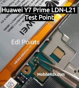 Huawei Y7 Prime LDN L21 test Point 270x300