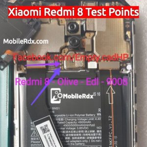 Redmi 8 EDL Mode PINOUT Xiaomi Redmi 8 Test Points 300x300