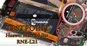 Huawei Mate 10 Lite Test Point For Remove Pattern FRP And Flashing 300x161