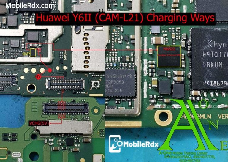 Huawei Y6II (CAML21) Charging Problem Jumper Solution